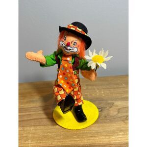 Annalee 5” Clown with Daisy